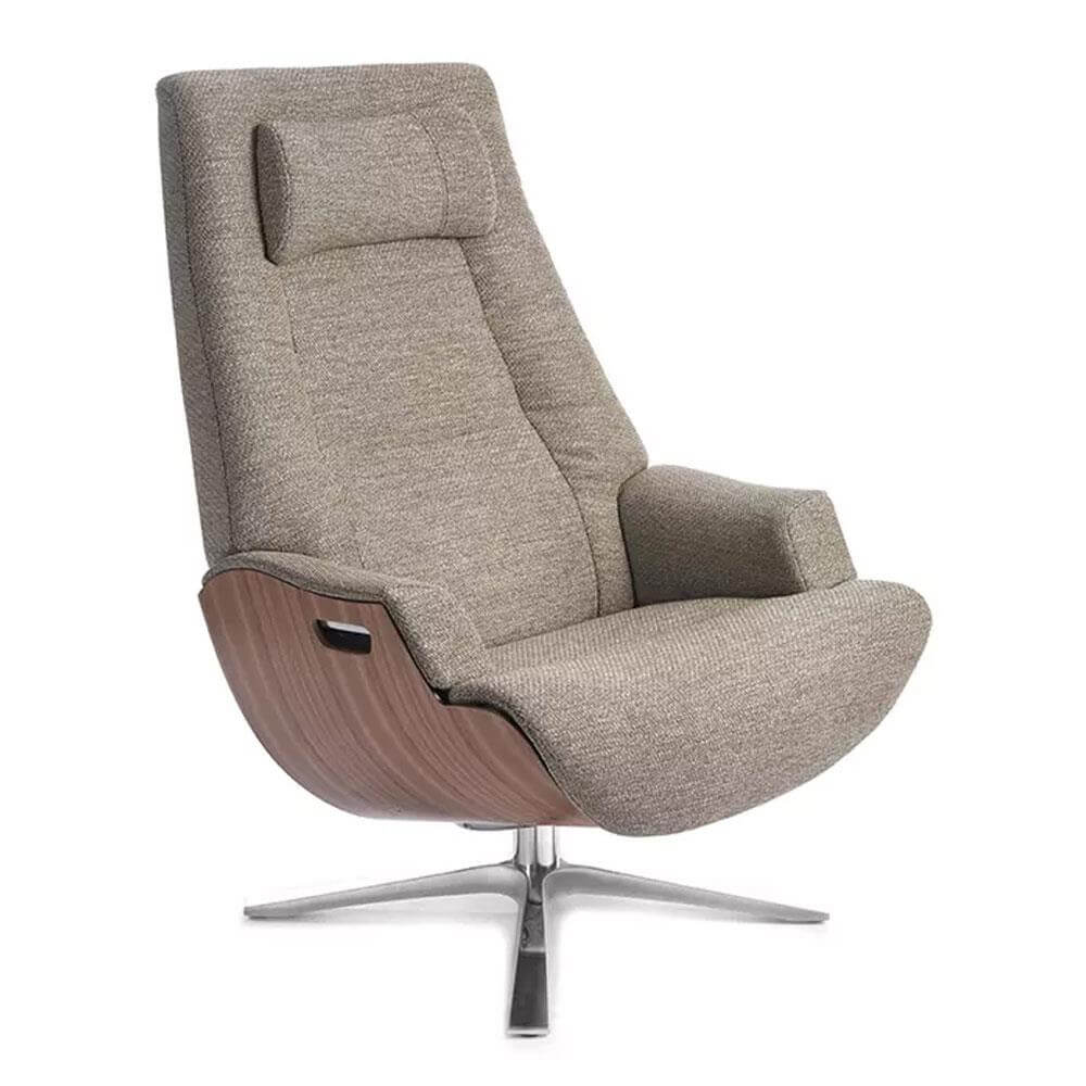 Conform Partner Reclining Chair Quattro Swivel Base Leather
